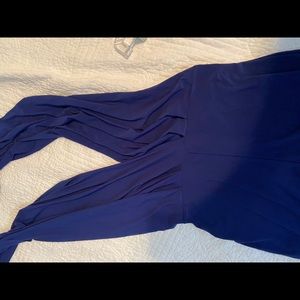 Navy Blue Jumpsuit, back-less